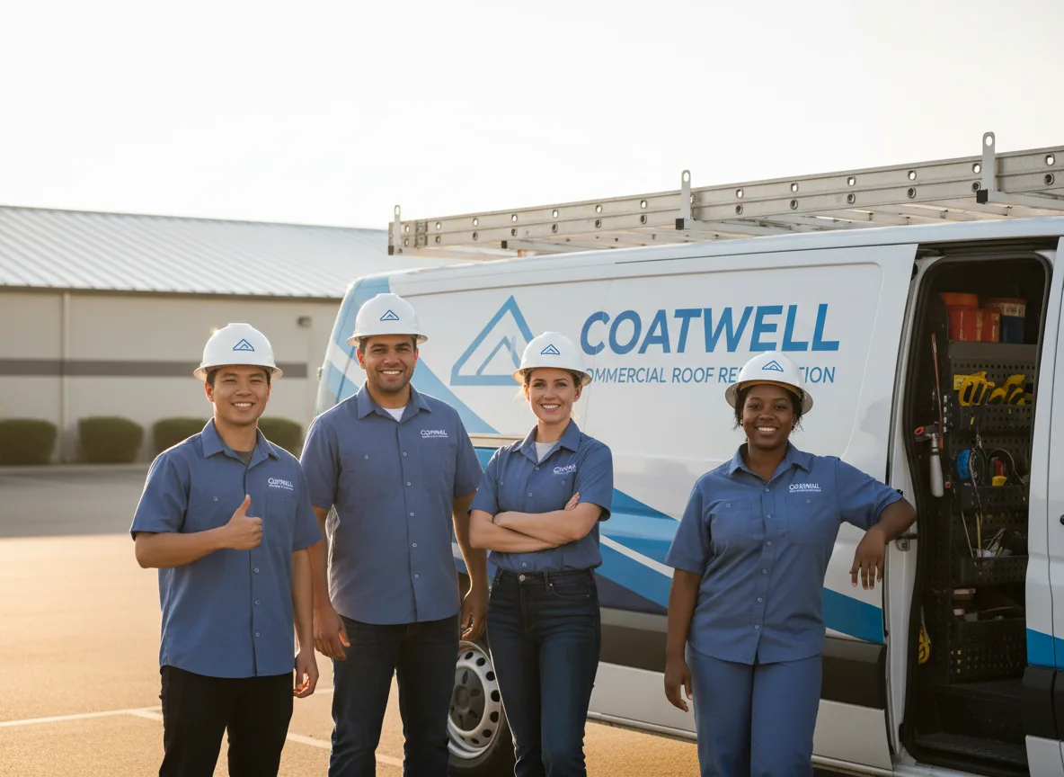Commercial roof coating company in Guilford, CT